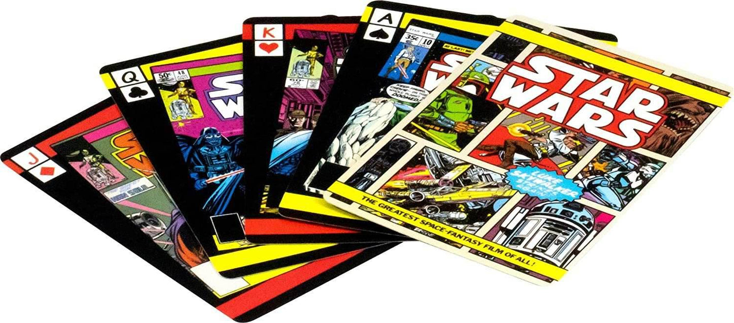 Aquarius Playing Cards: Star Wars - Comic Book Covers -
