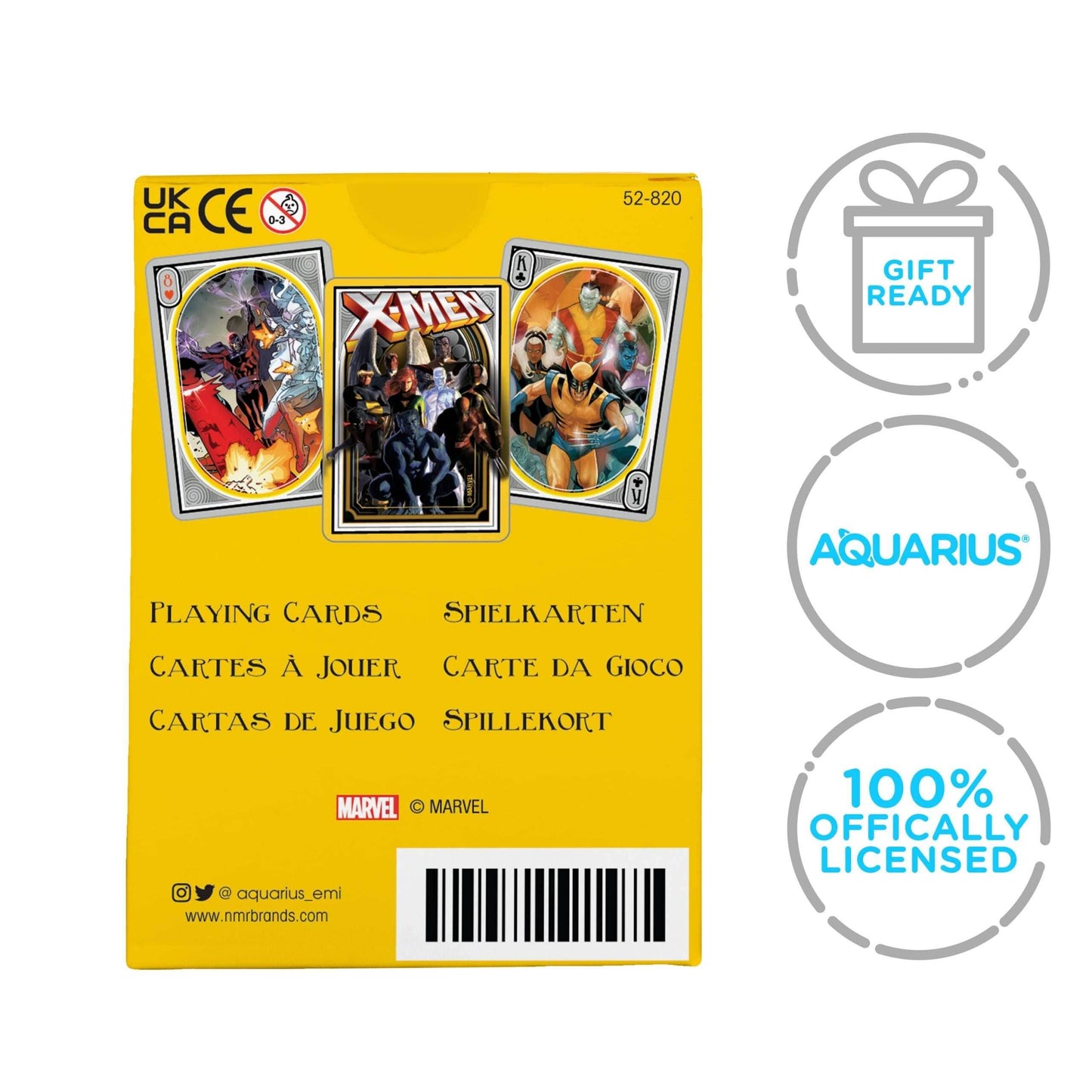 Aquarius Playing Cards: Marvel - X-Men -