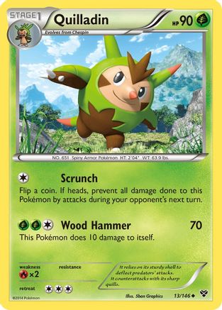 Quilladin 013/146 - XY Base Set