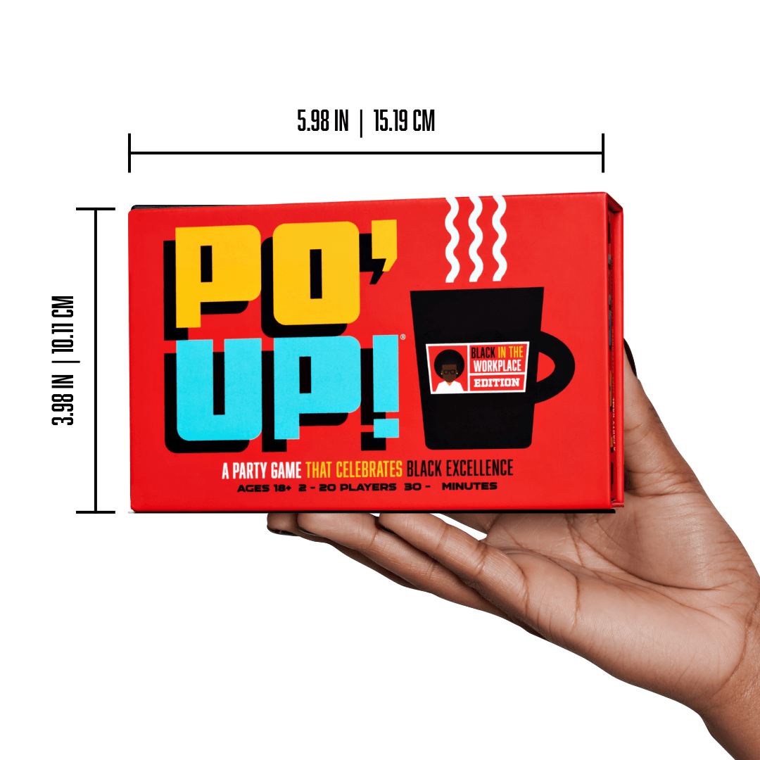 PO' UP! Card Game: Black in the Workplace Edition -