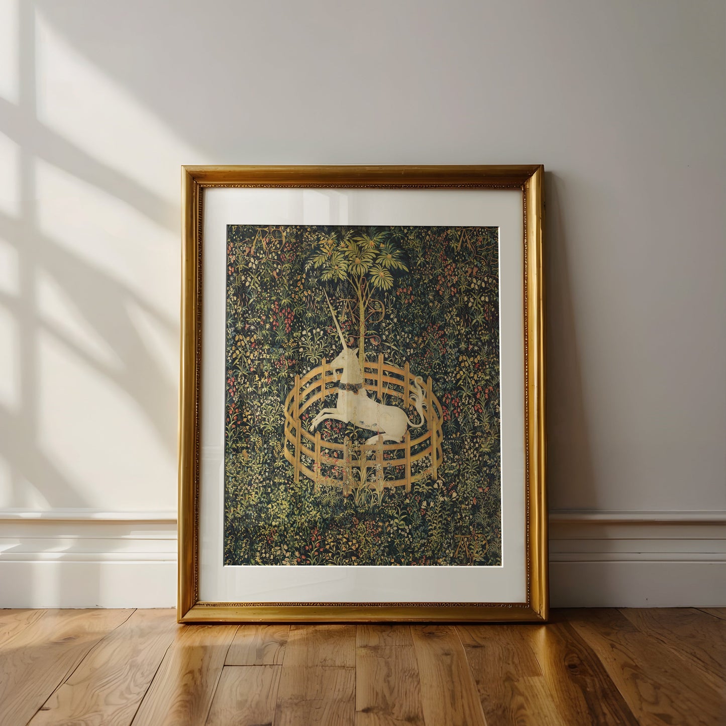 “The Unicorn Rests” Medieval Fantasy Art Print