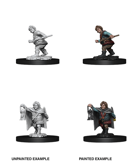 D&D: Nolzur's Marvelous Miniatures - Halfling Male Rogue -