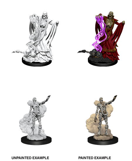 D&D: Nolzur's Marvelous Miniatures - Lich & Mummy Lord -