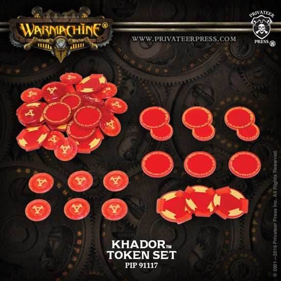 Warmachine: Khador Token Set -