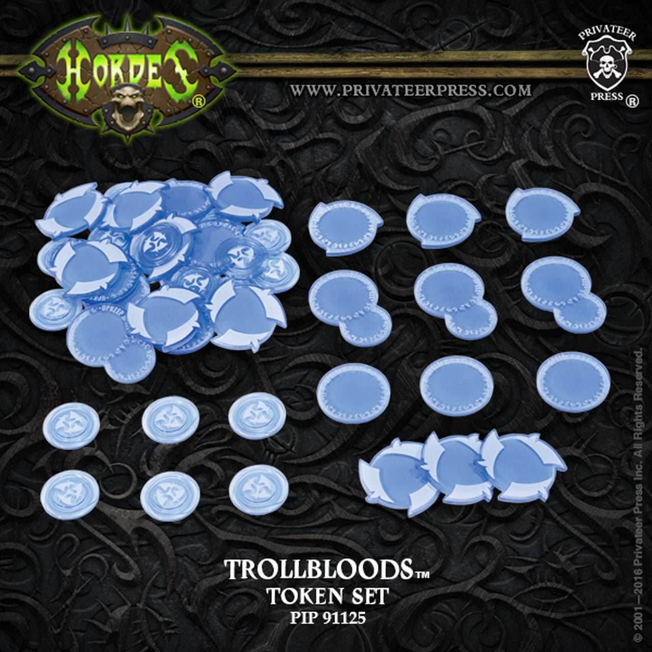 Hordes: Trollbloods Token Set -