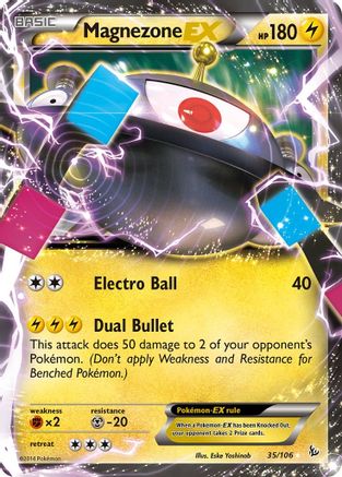 Magnezone EX 035/106 - XY Flashfire Holofoil