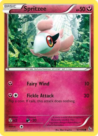 Spritzee 067/106 - XY Flashfire