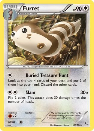 Furret 082/106 - XY Flashfire