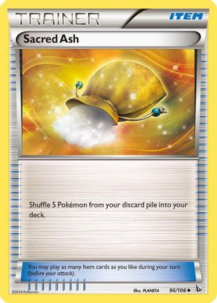 Sacred Ash 096/106 - XY Flashfire