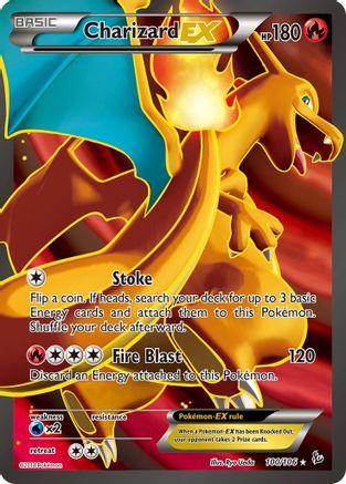 Charizard EX (Full Art) 100/106 - XY Flashfire Holofoil
