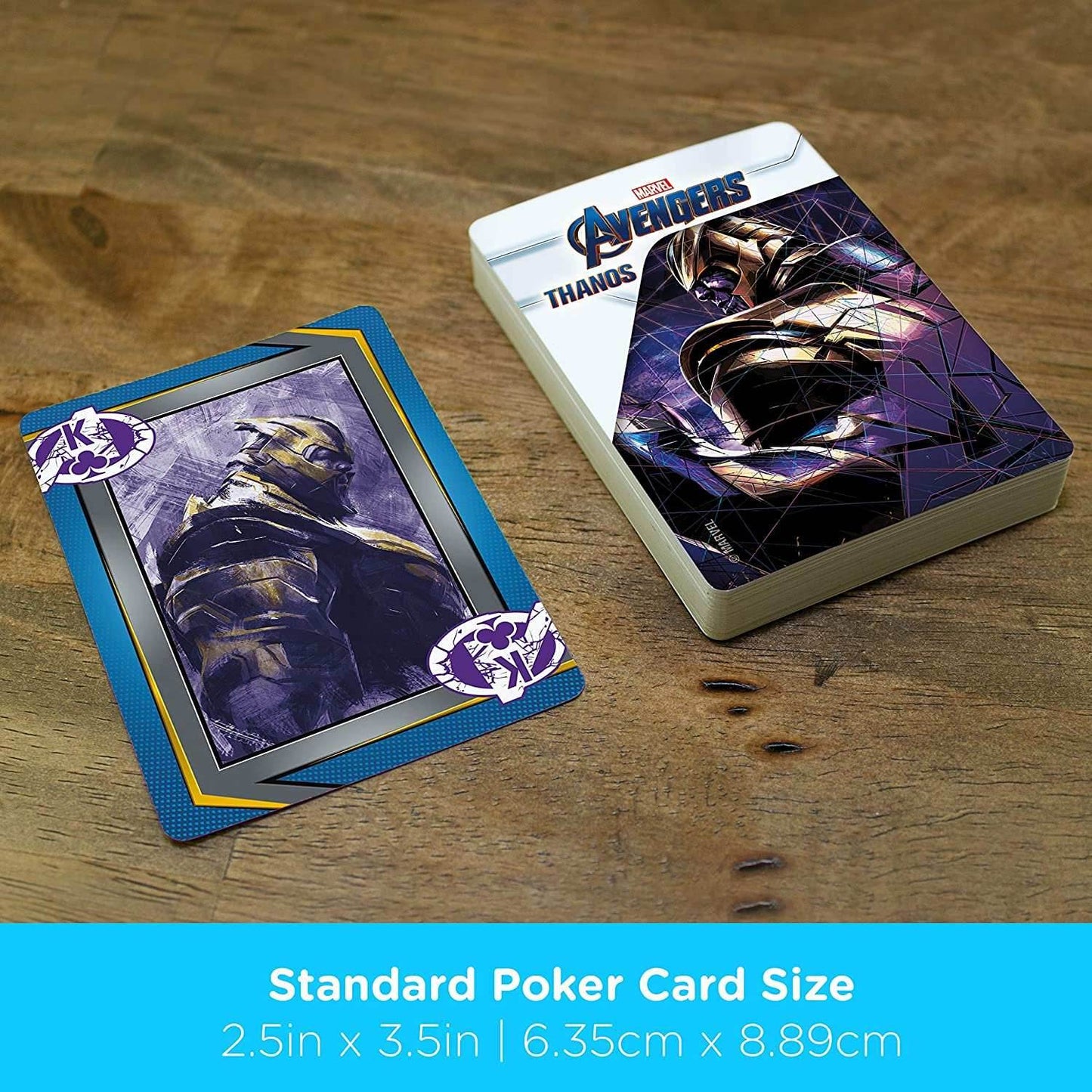 Aquarius Playing Cards: Marvel - Avengers Thanos -