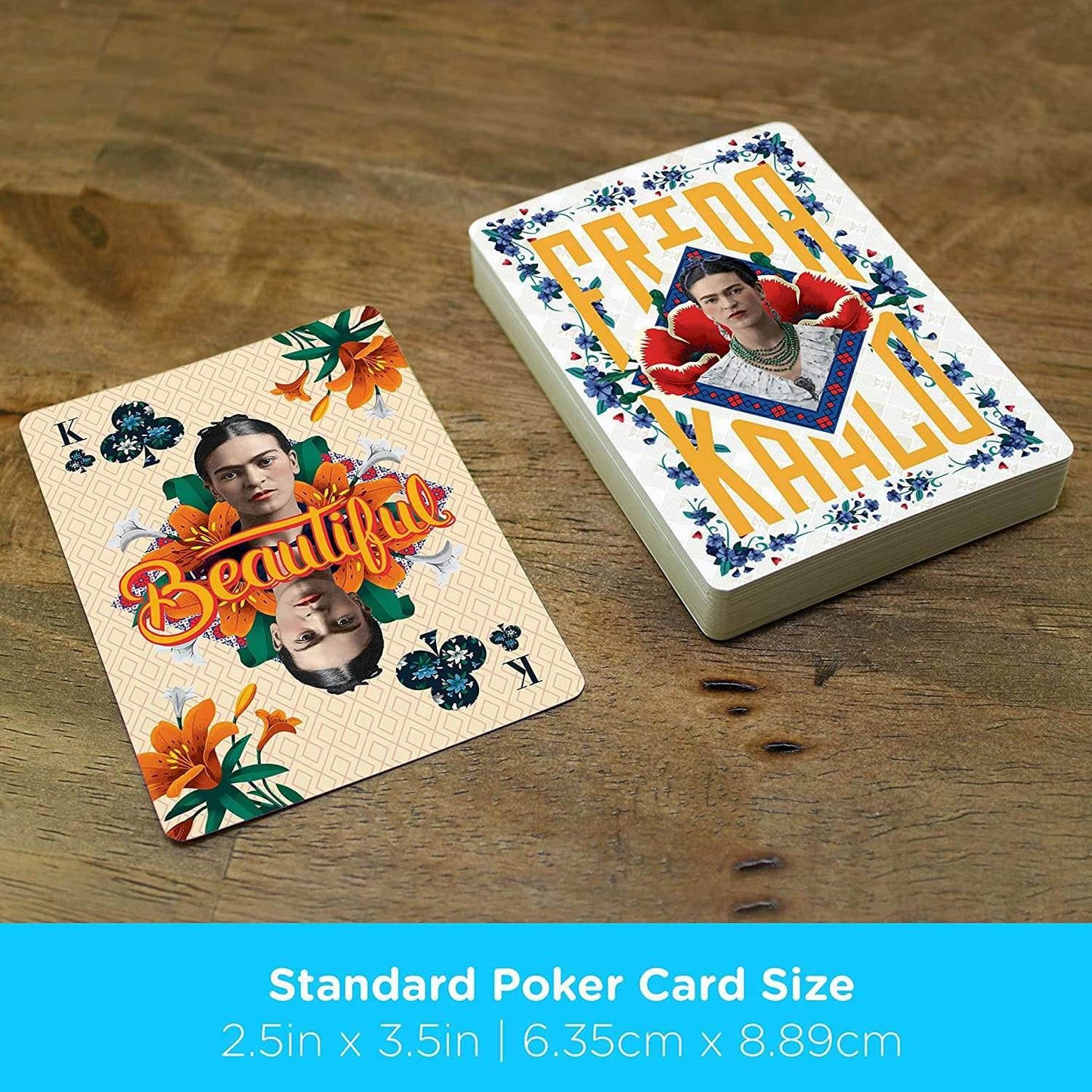 Aquarius Playing Cards: Frida Kahlo -