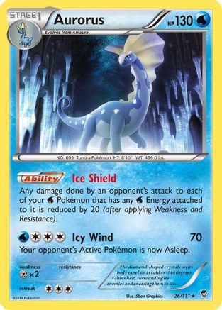 Aurorus 026/111 - XY Furious Fists