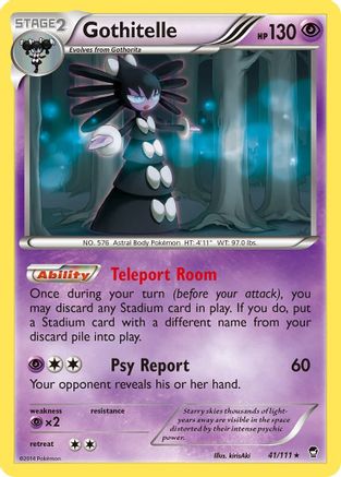 Gothitelle 041/111 - XY Furious Fists Reverse Holofoil