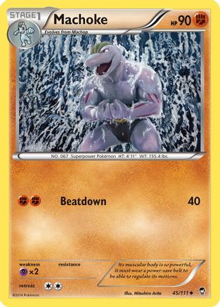 Machoke 045/111 - XY Furious Fists