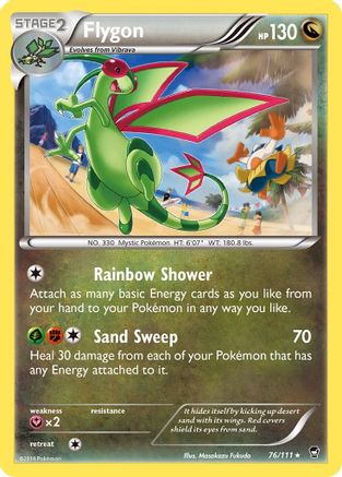 Flygon 076/111 - XY Furious Fists