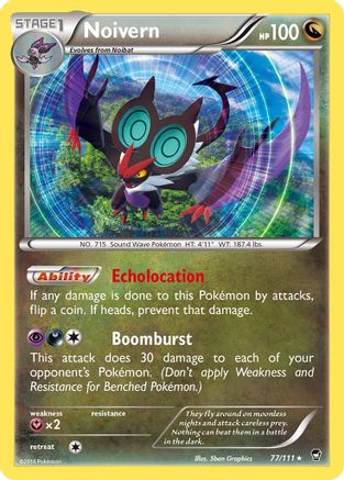 Noivern 077/111 - XY Furious Fists Reverse Holofoil
