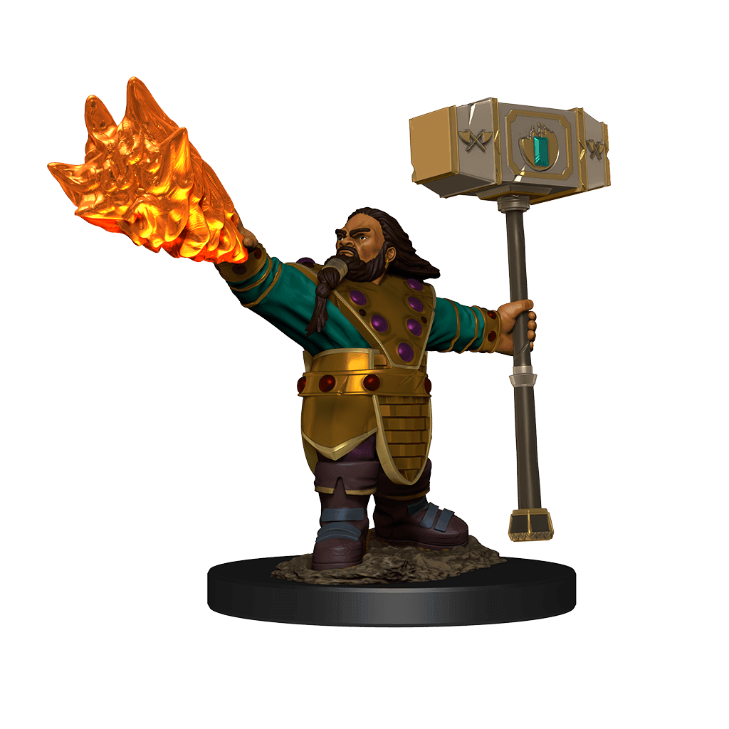 D&D: Icons of the Realms - Dwarf Cleric Male -