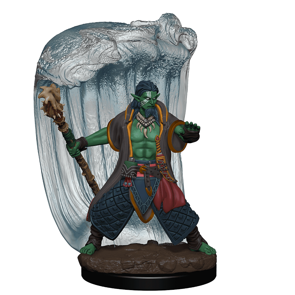 D&D: Icons of the Realms - Water Genasi Druid Male -