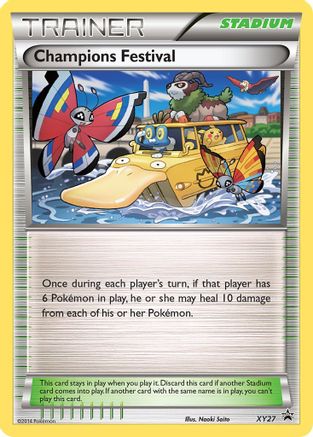 Champions Festival XY27 - XY Promos - Holofoil