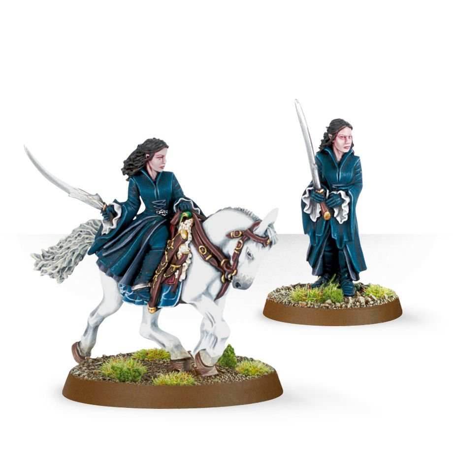 The Lord of the Rings - Arwen Foot and Mounted -