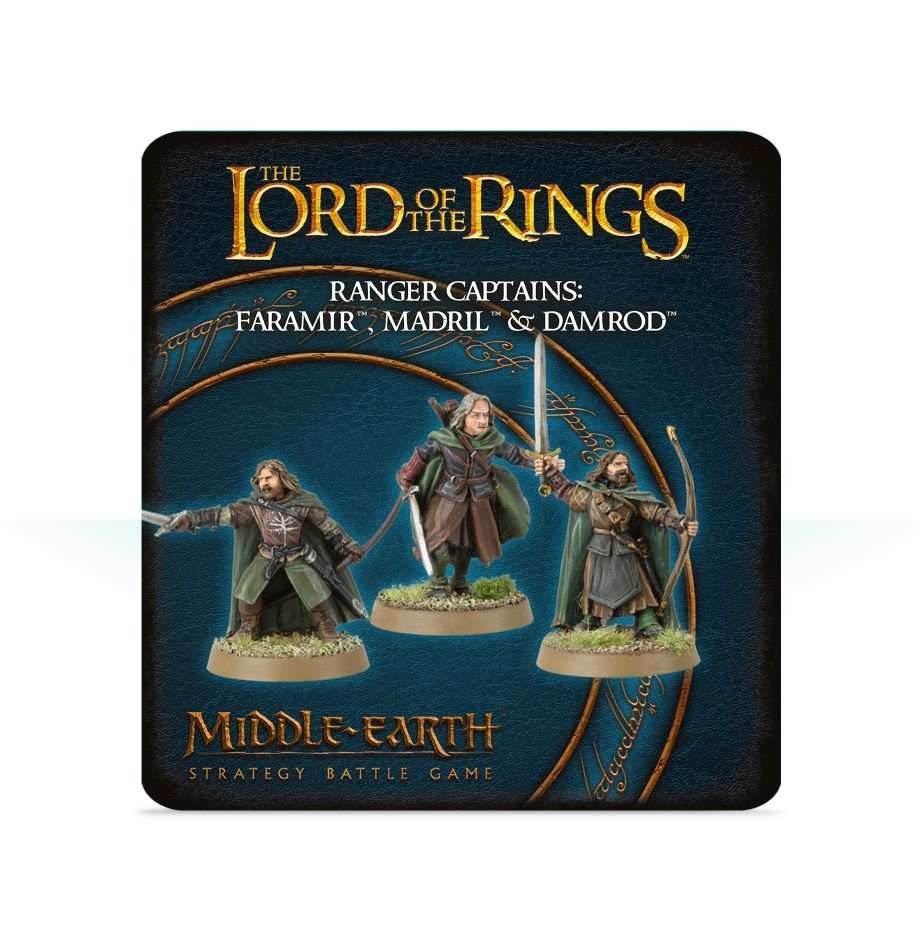 The Lord of the Rings - Ranger Captains: Faramir, Madril & Damrod -