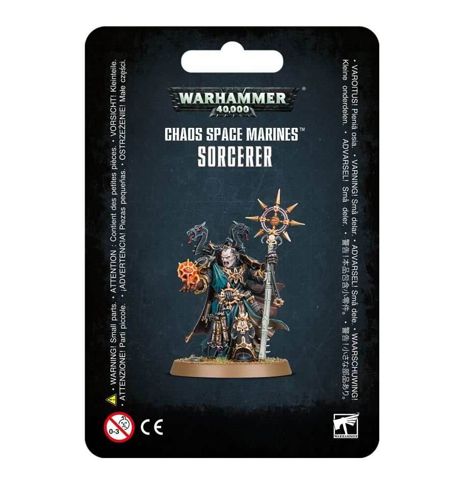 Warhammer 40K: Chaos Space Marines - Sorcerer -