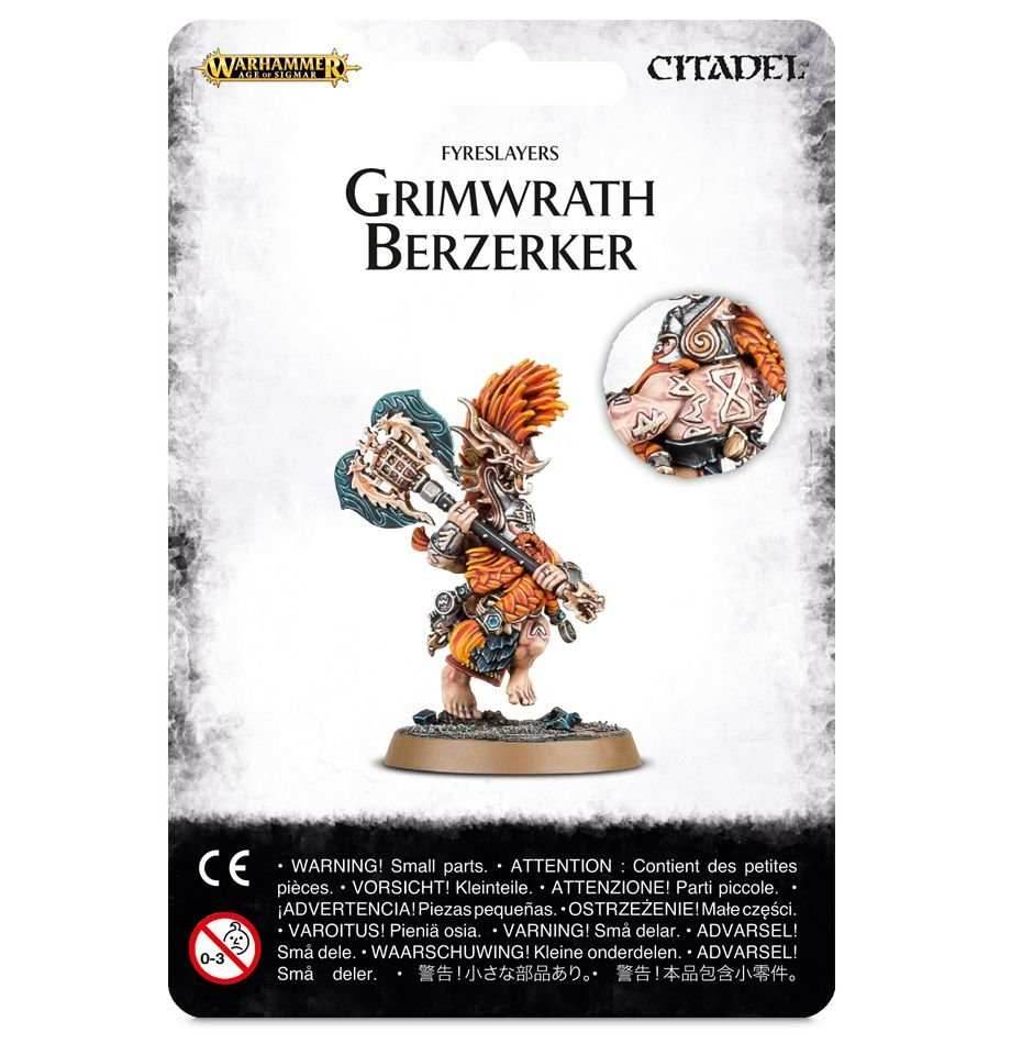 Warhammer: Fyreslayers - Grimwrath Berzerker -