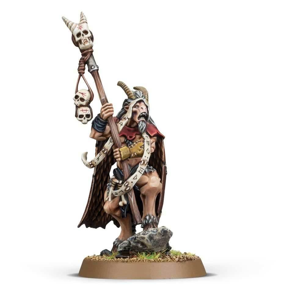 Warhammer: Beasts of Chaos - Great Bray-Shaman -