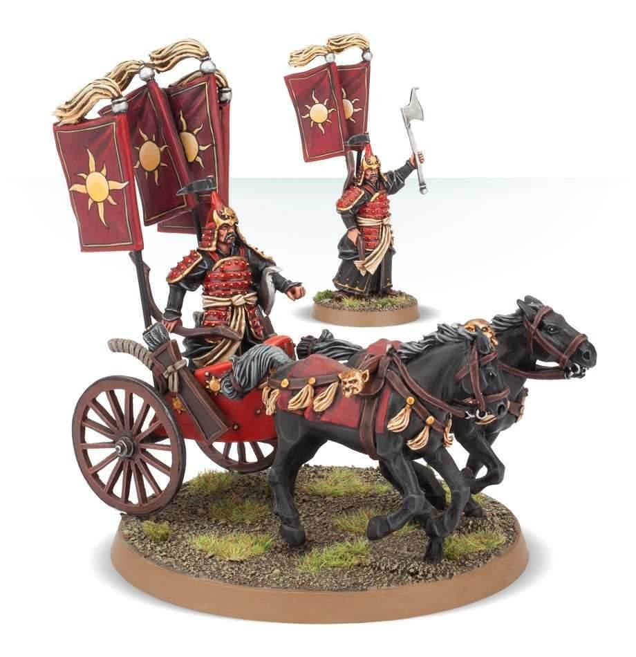 The Lord of the Rings - Khandish King in Chariot -