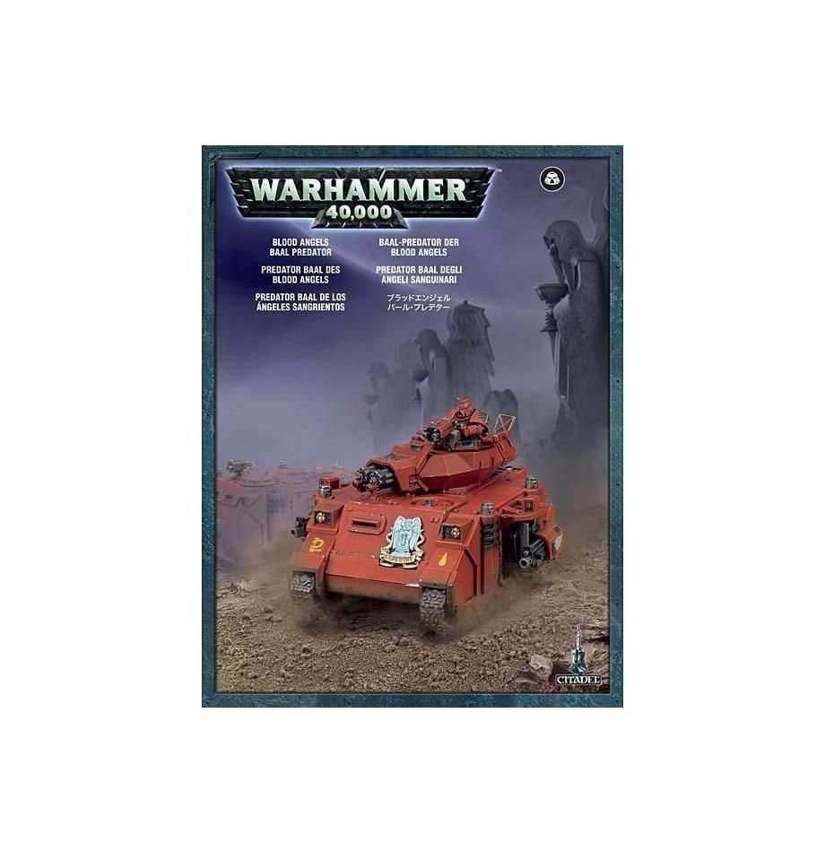 Warhammer 40K: Blood Angels - Baal Predator -