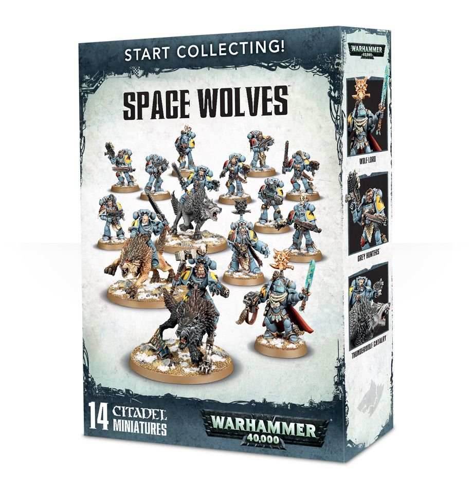 Warhammer 40K: Start Collecting! Space Wolves -