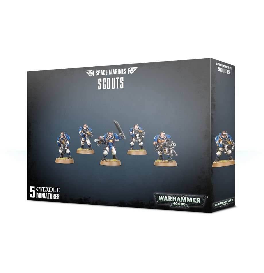 Warhammer 40K: Space Marines Scouts -