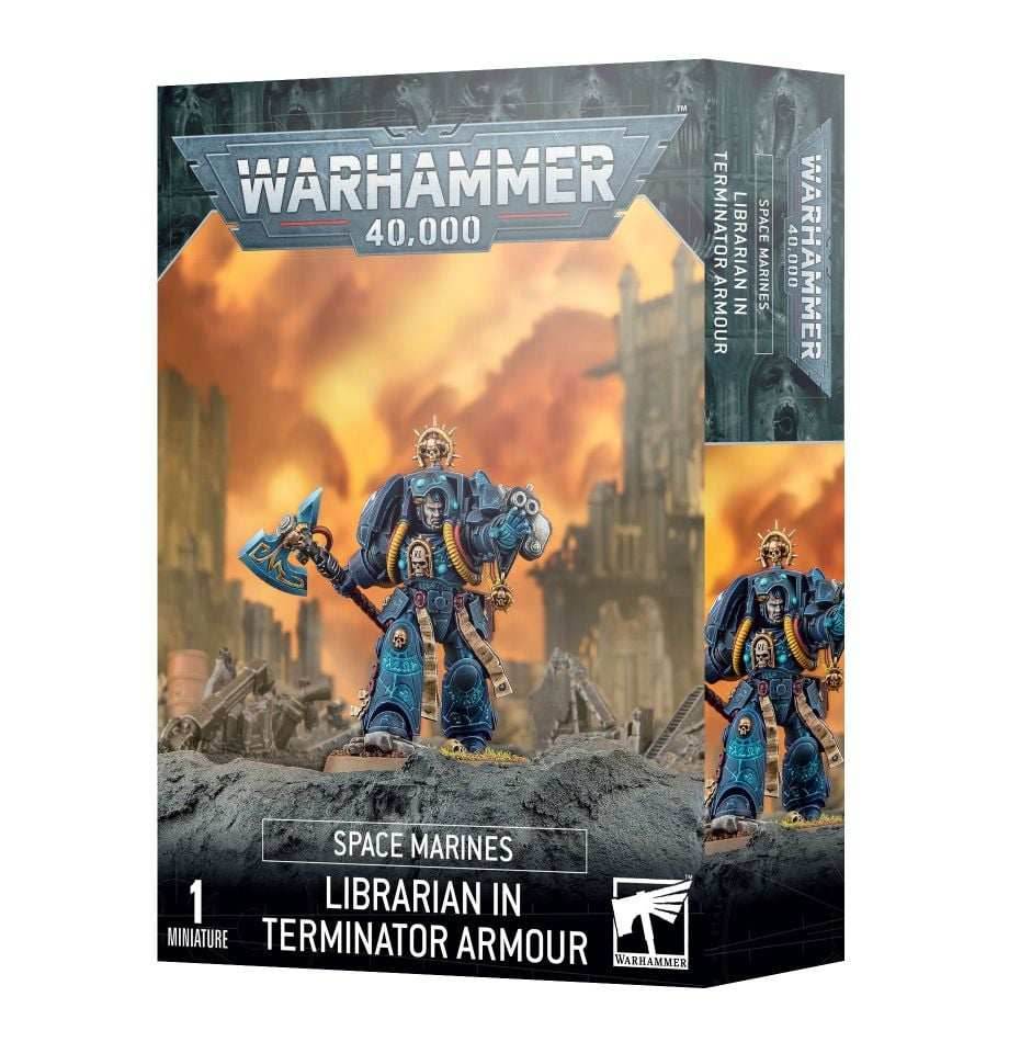 Warhammer 40K: Space Marines - Librarian in Terminator Armour -