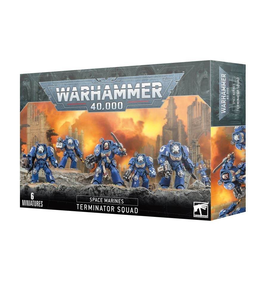 Warhammer 40k Space Marines Terminator Squad -