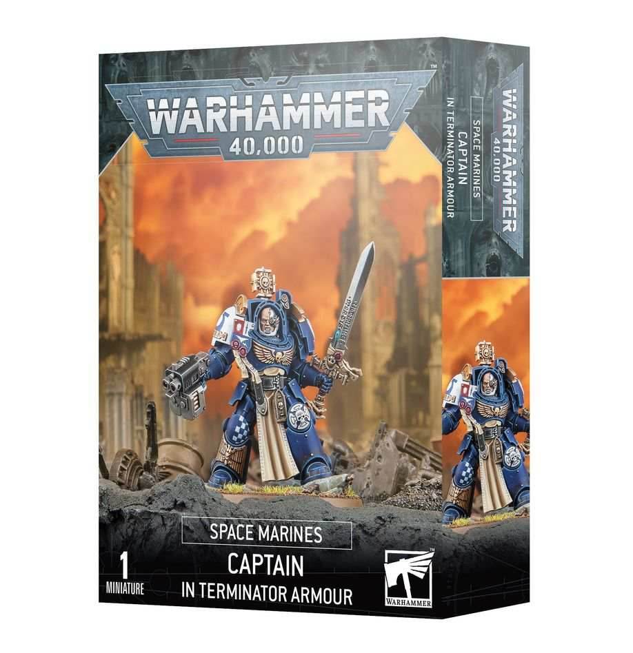 Warhammer 40K: Space Marines - Captain in Terminator Armour -