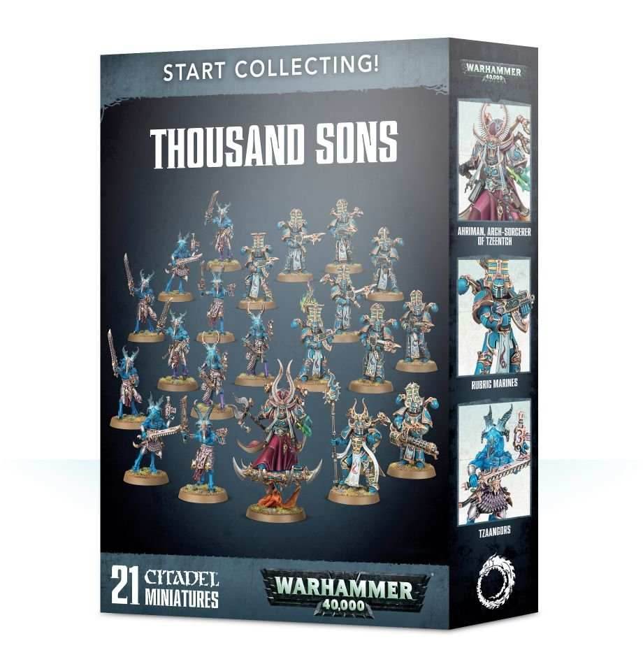 Warhammer 40K: Start Collecting! Thousand Sons -