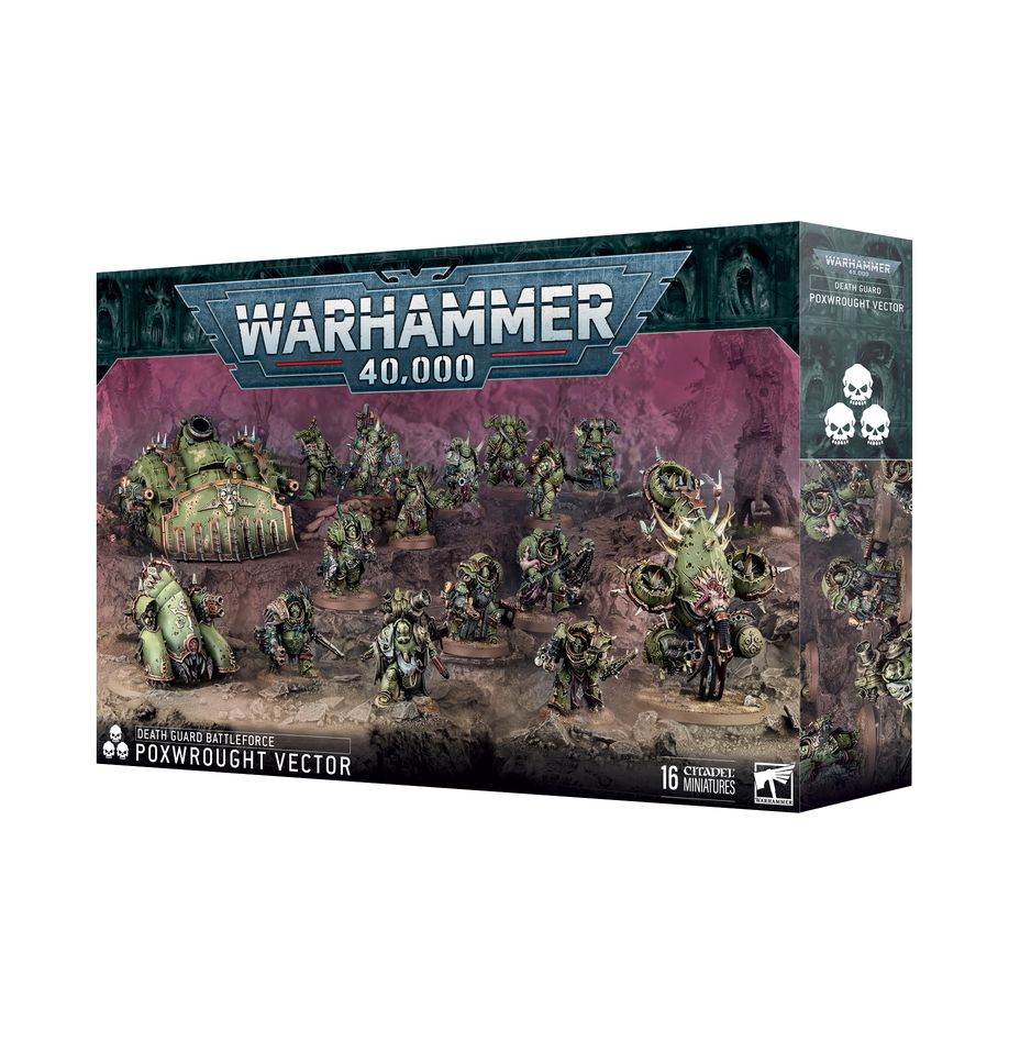 Warhammer 40k: Poxwrought Vector - Death Guard Battleforce -