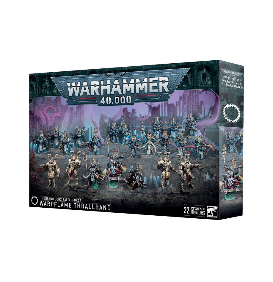 Warhammer 40k: Warpflame Thrallband - Thousand Sons Battleforce -
