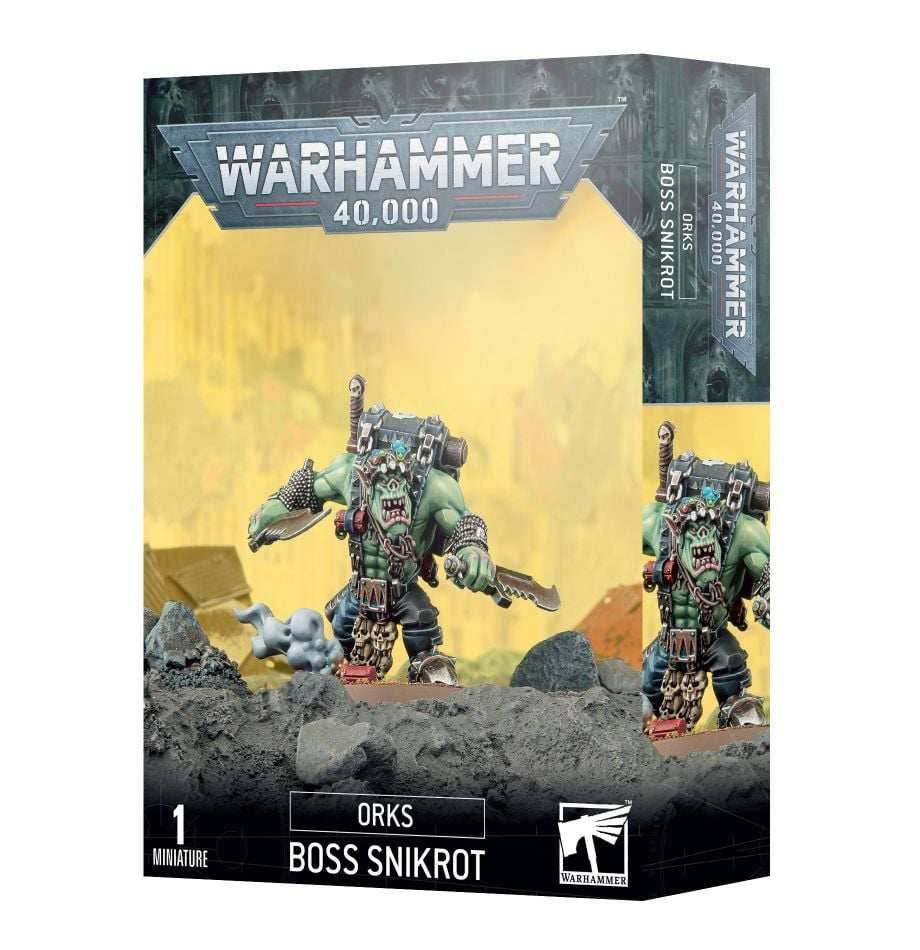 Warhammer 40K: Orks - Boss Snikrot -