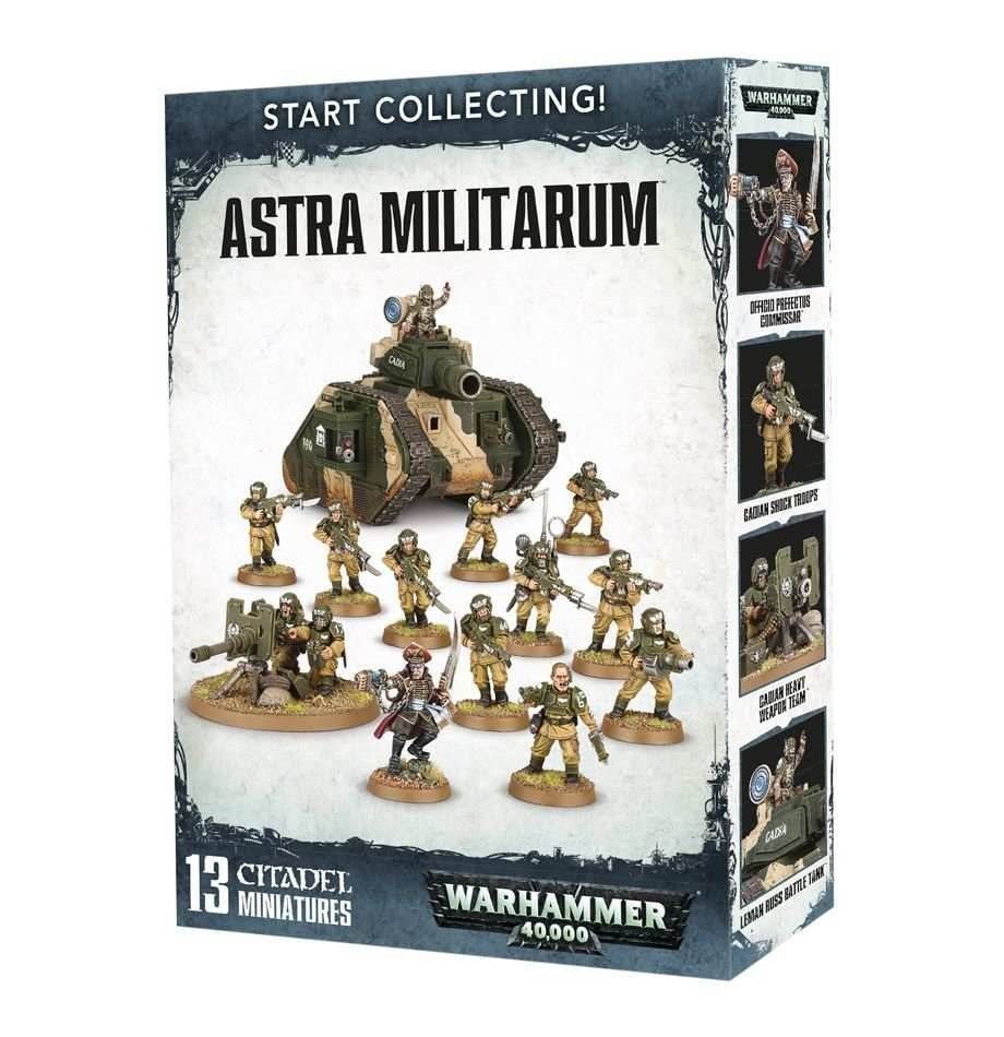 Warhammer 40K: Start Collecting! Astra Militarum -