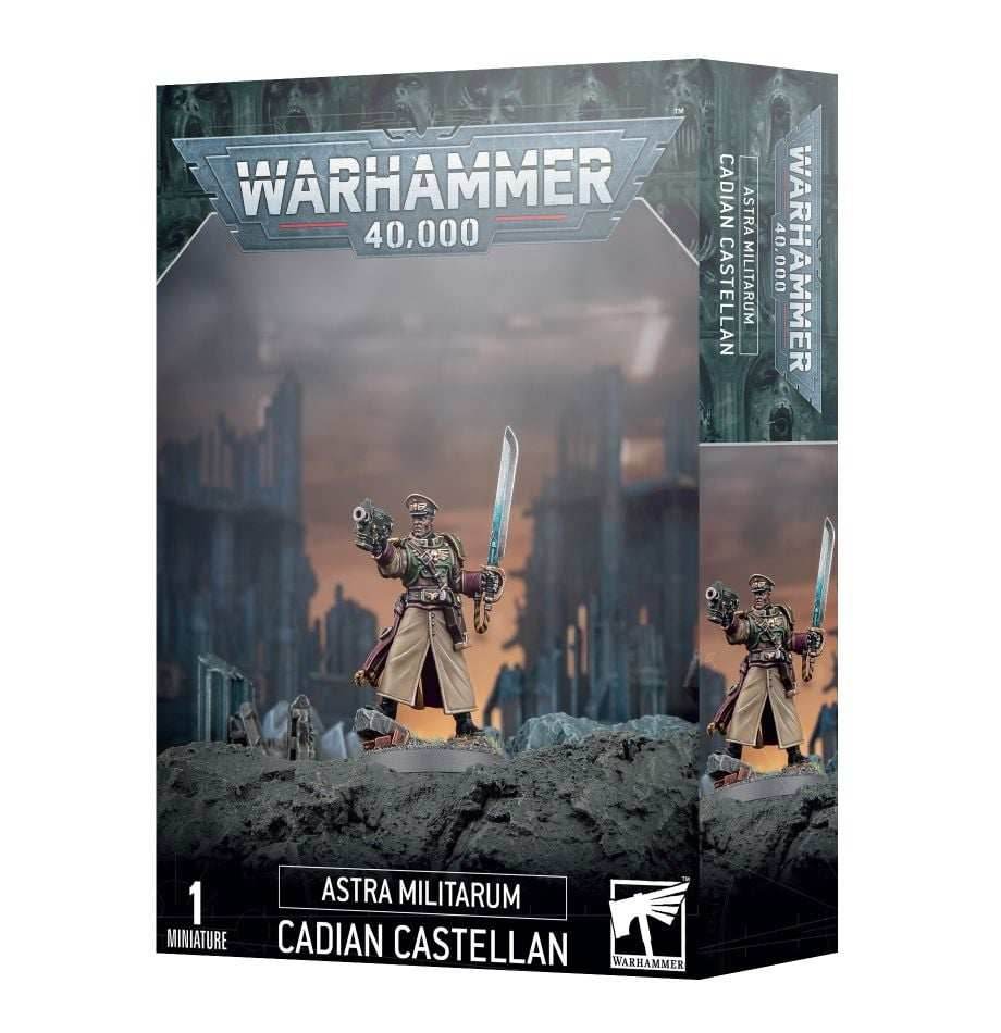 Warhammer 40K: Astra Militarum - Cadian Castellan -