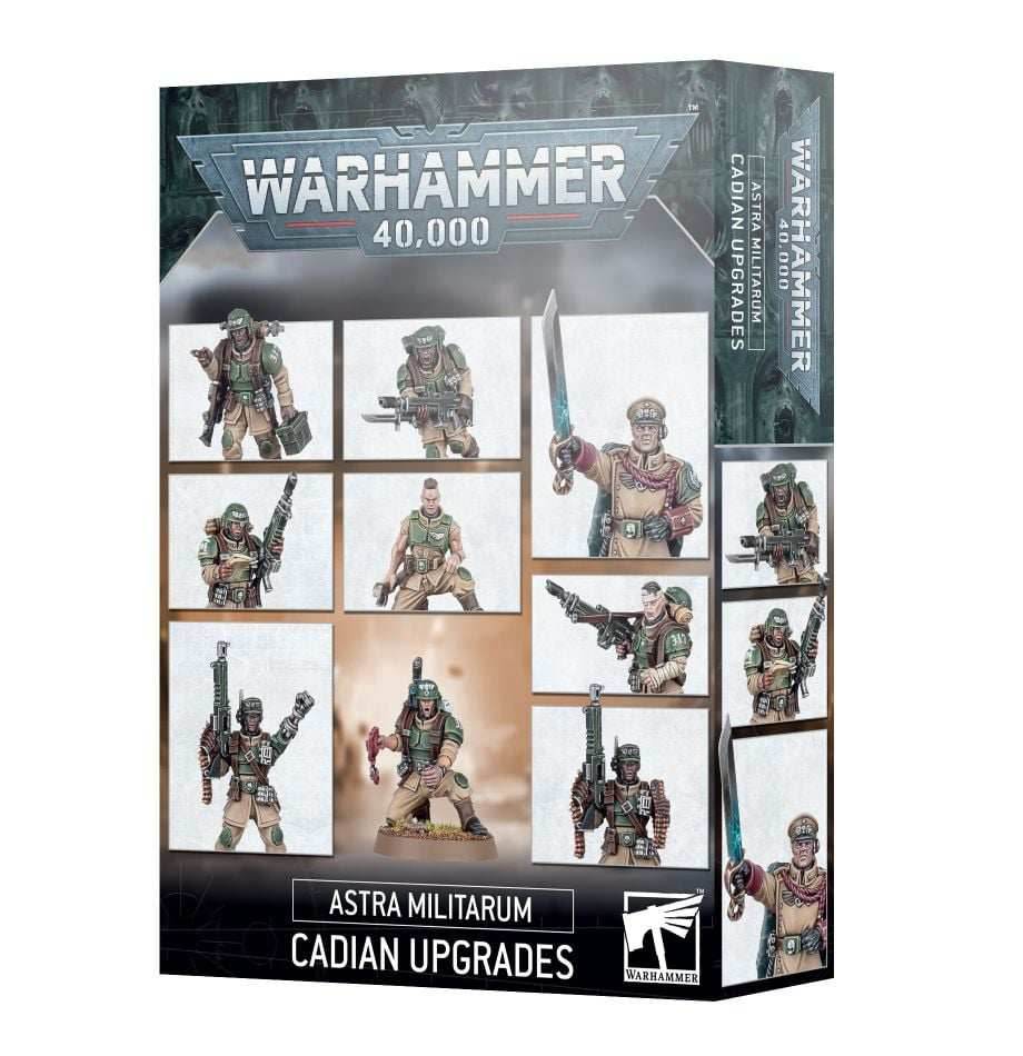 Warhammer 40K: Astra Militarum - Cadian Upgrades -