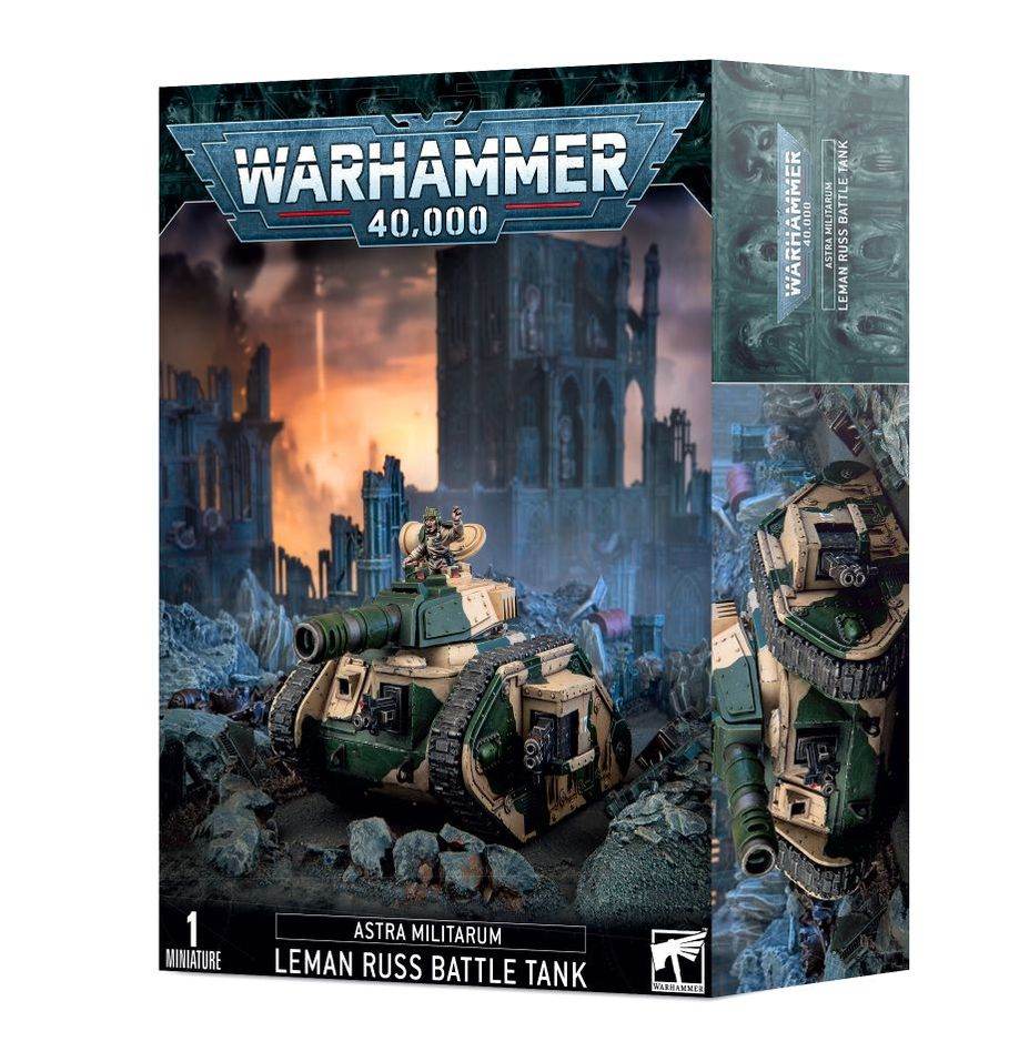 Warhammer 40k Astra Militarum Leman Russ Battle Tank -