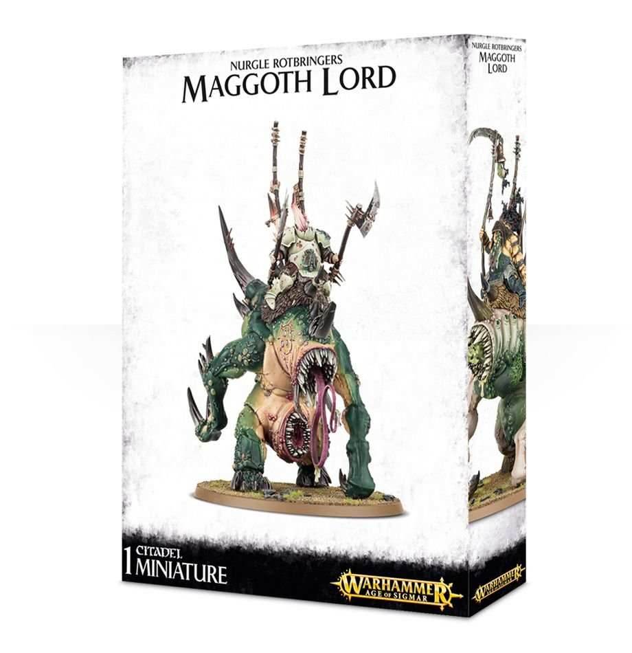 Warhammer: Nurgle Rotbringers - Maggoth Lord -