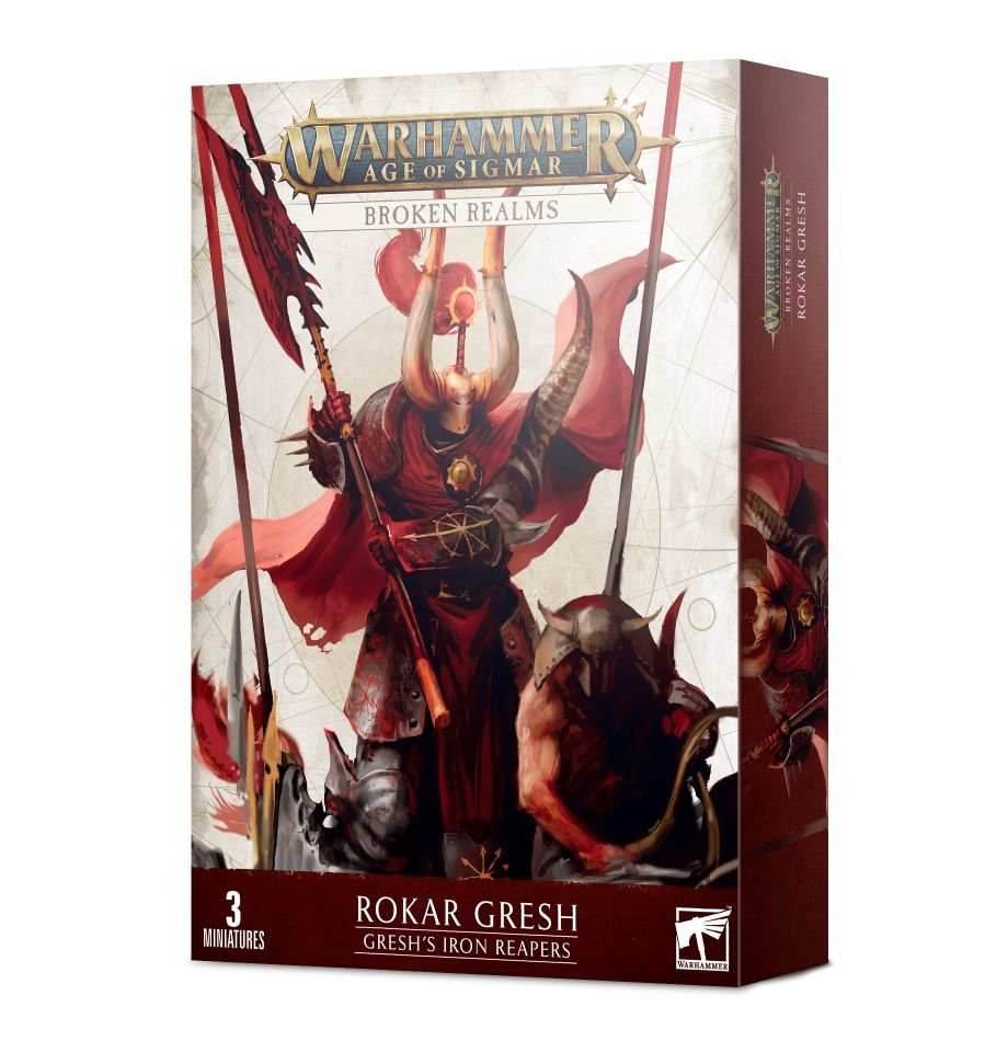 Warhammer: Broken Realms - Slaves to Darkness Rokar Gresh and Gresh's Iron Reapers -