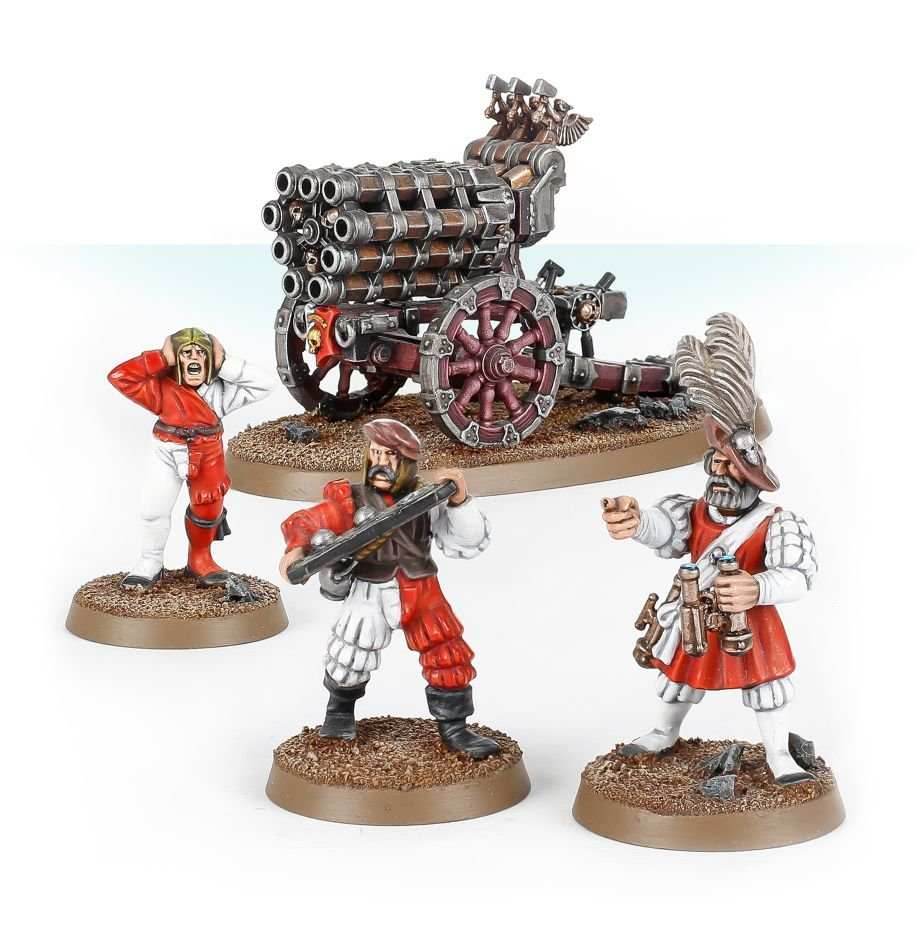 Warhammer: Cities of Sigmar - Helblaster Volley Gun/Helstorm Rocket Battery -