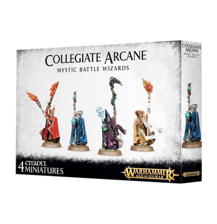 Warhammer: Cities of Sigmar - Collegiate Arcane Mystic Battle Wizards -