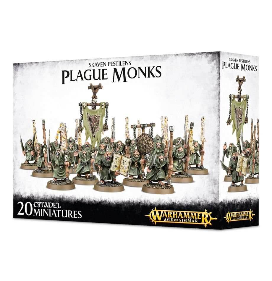 Warhammer: Skaven - Plague Monks -