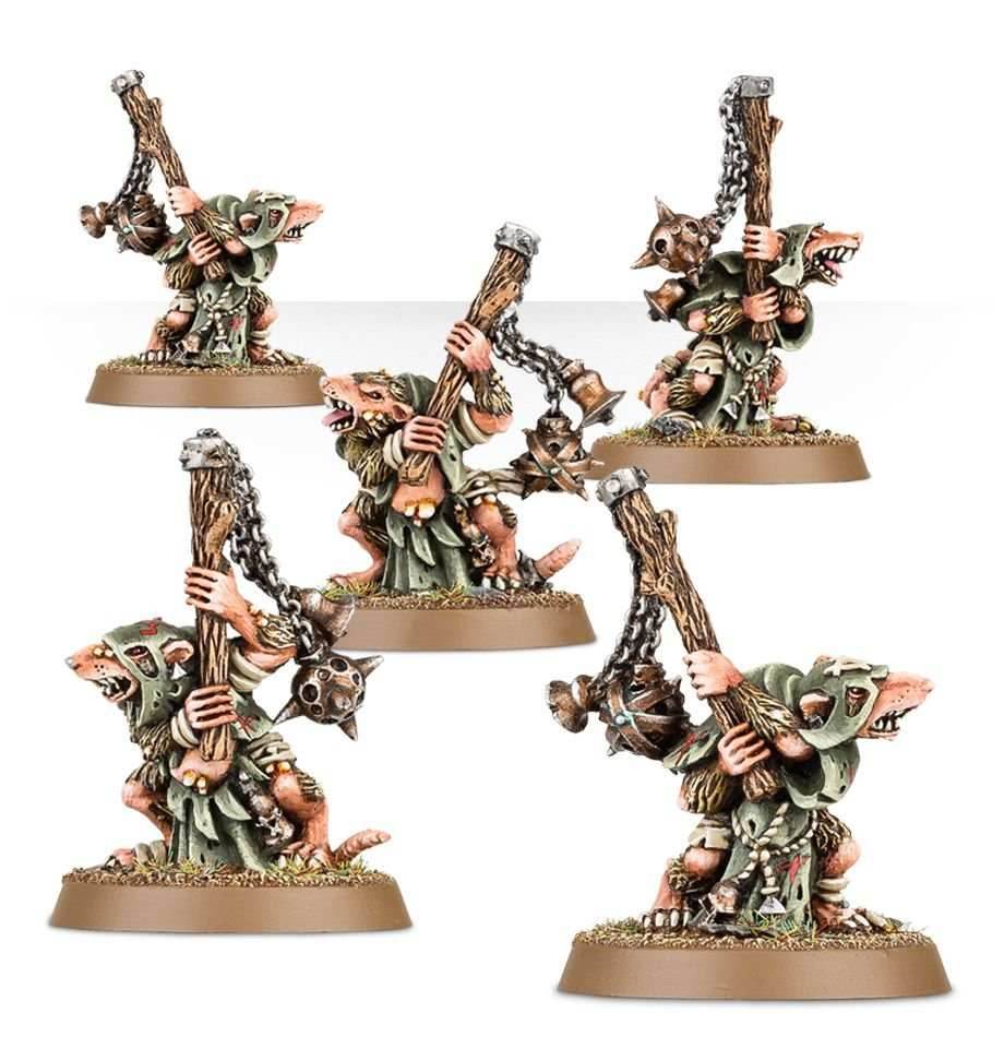 Warhammer: Skaven - Plague Censer Bearers -